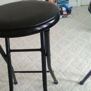 Two bar stools